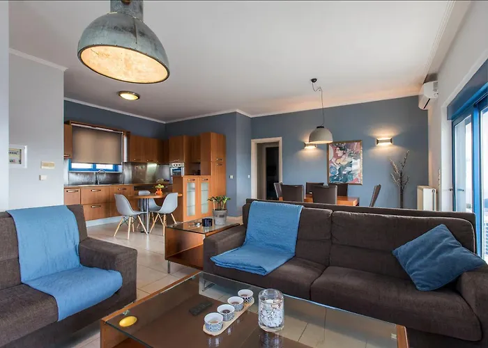 아파트 Kafkales Penthouse Chania Old Town 하니아